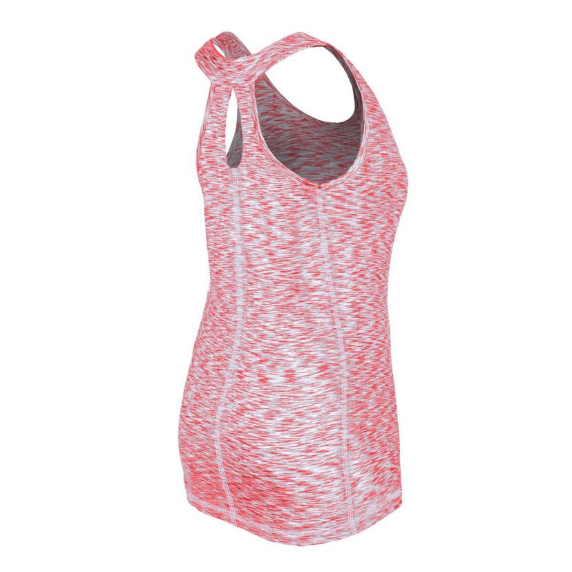 MLB St. Louis Cardinals Space Dye Keyhole Back Tank Top
