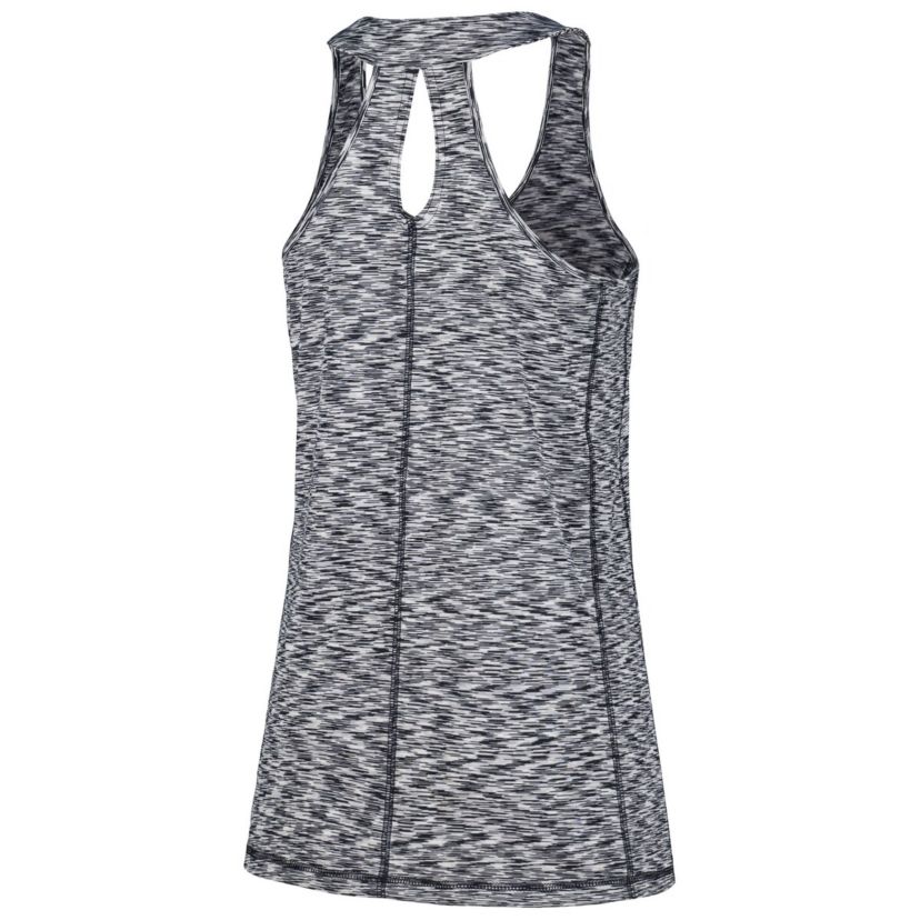 MLB Milwaukee Brewers Space Dye Keyhole Back Tank Top