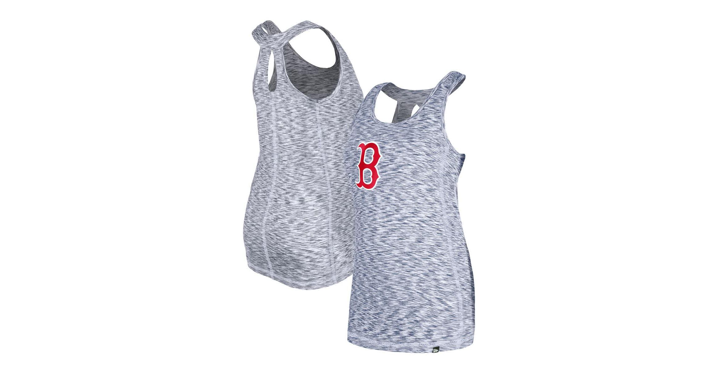Boston Red Sox MLB Boston Sox Space Dye Keyhole Back Tank Top