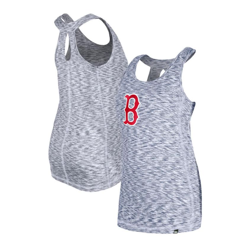 Boston Red Sox MLB Boston Sox Space Dye Keyhole Back Tank Top