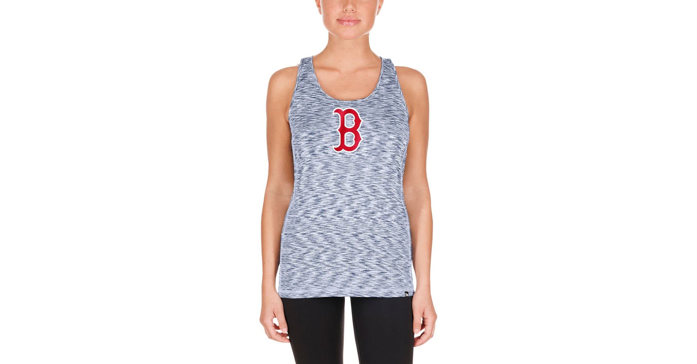 Boston Red Sox MLB Boston Sox Space Dye Keyhole Back Tank Top