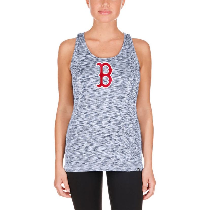 Boston Red Sox MLB Boston Sox Space Dye Keyhole Back Tank Top