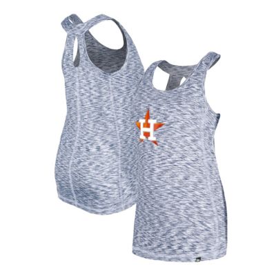 New Era MLB Houston Astros Space Dye Keyhole Back Tank Top