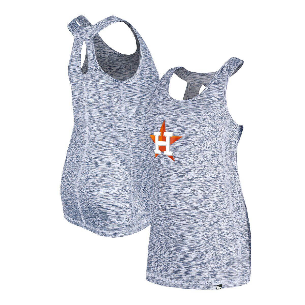 MLB Houston Astros Space Dye Keyhole Back Tank Top