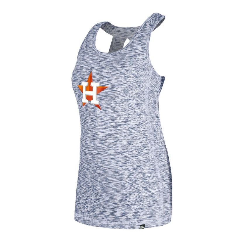 MLB Houston Astros Space Dye Keyhole Back Tank Top