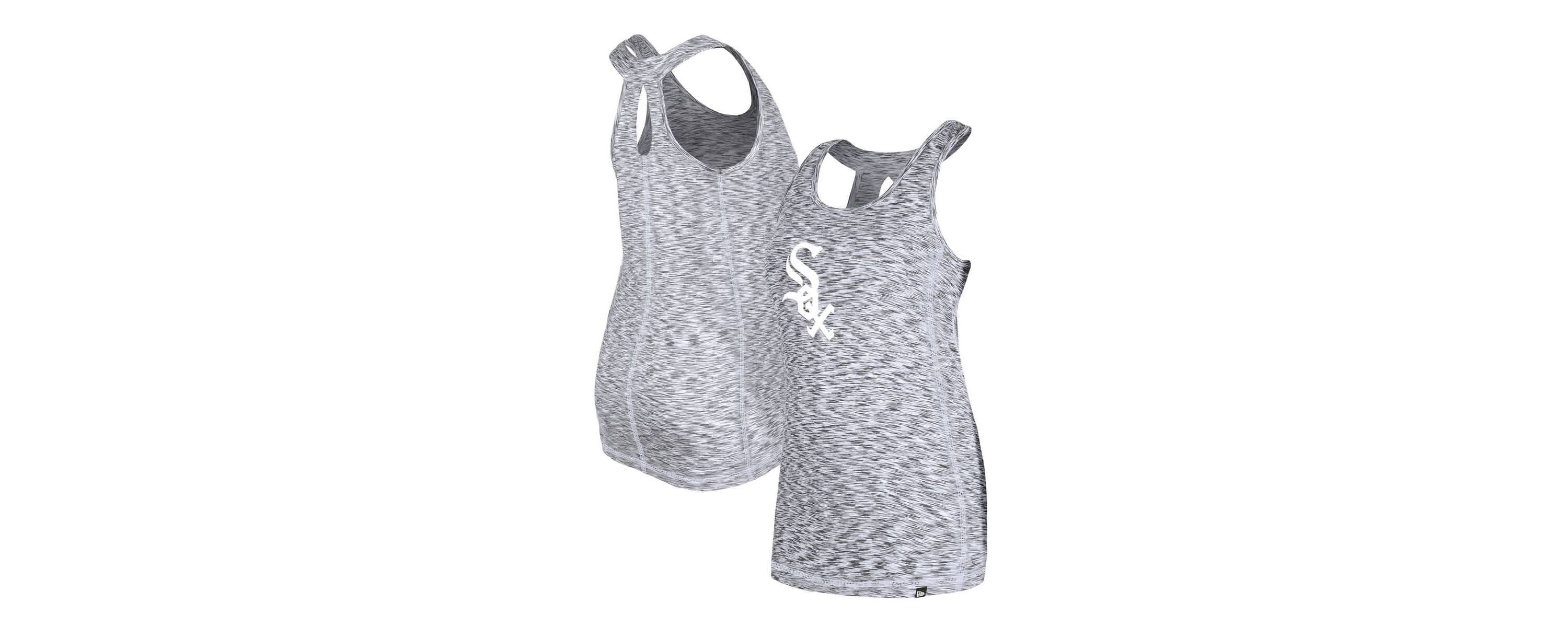 Chicago White Sox MLB Chicago Sox Space Dye Keyhole Back Tank Top
