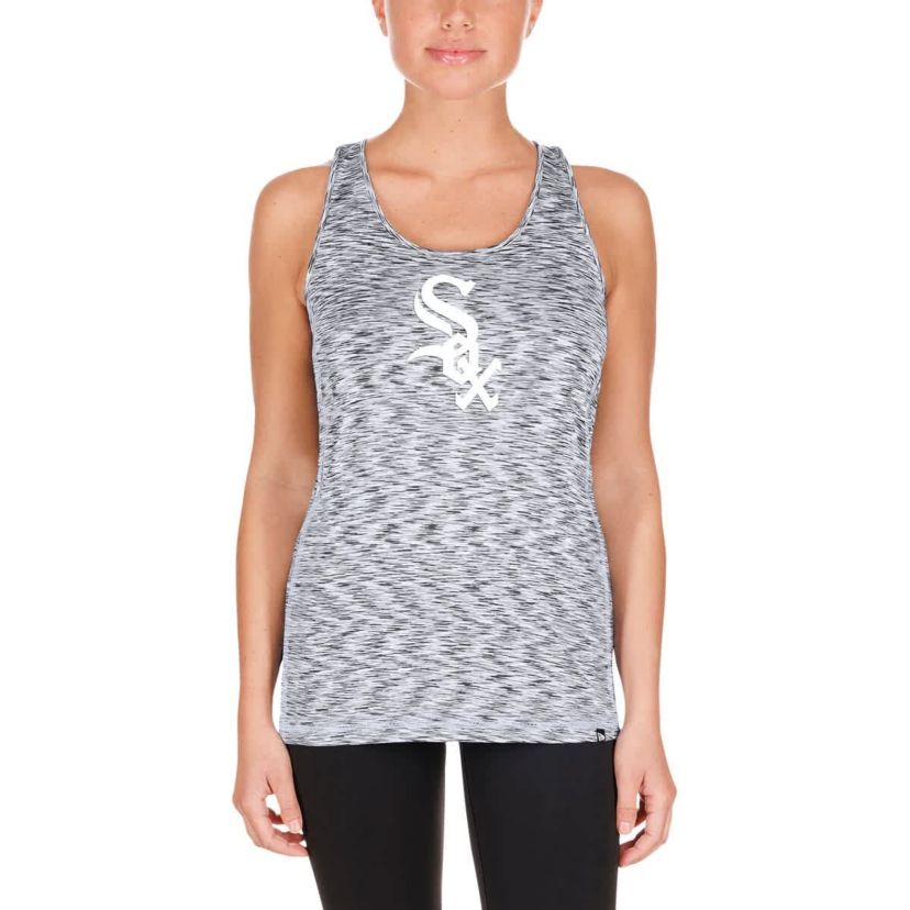 Chicago White Sox MLB Chicago Sox Space Dye Keyhole Back Tank Top