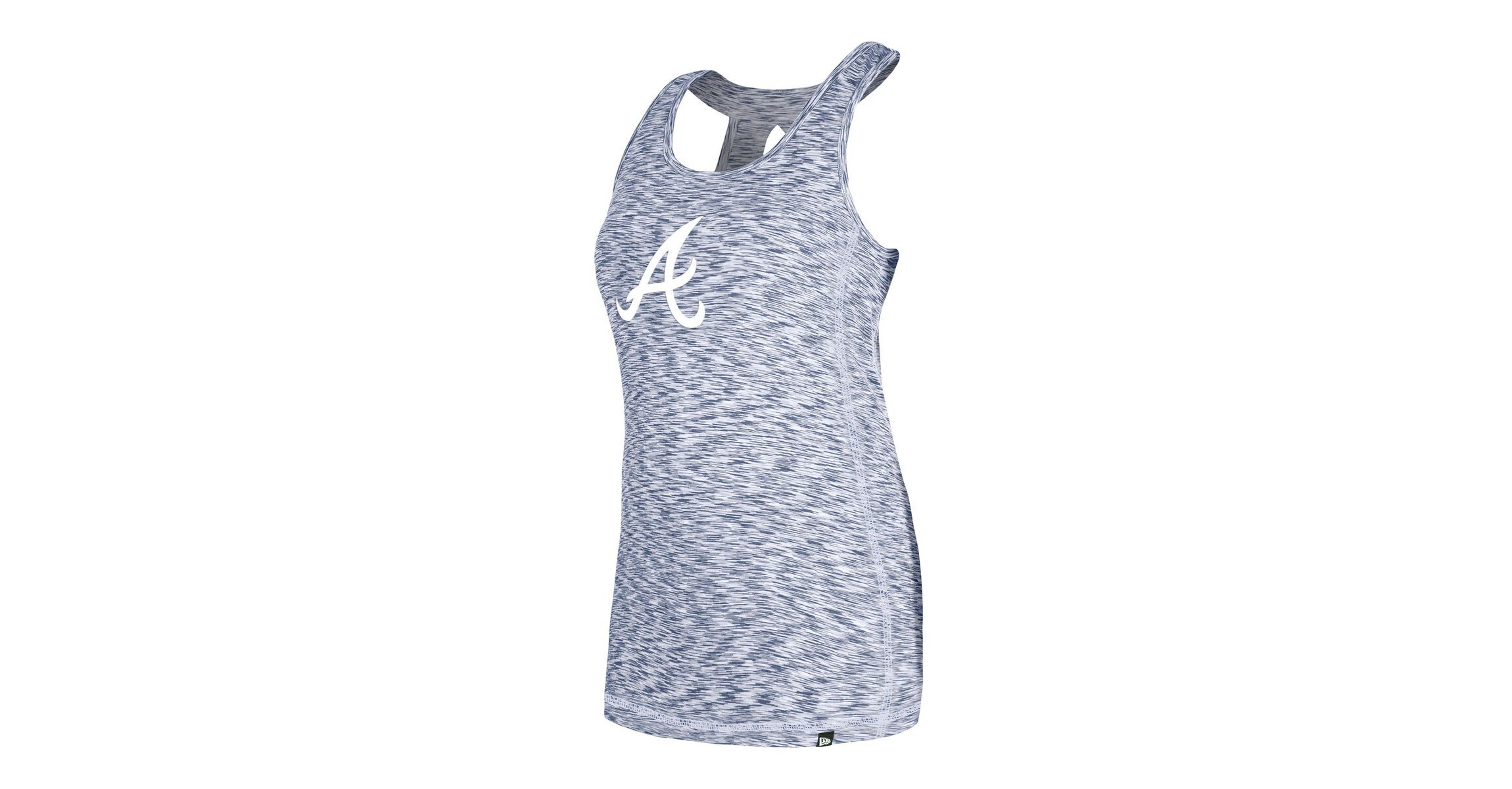 MLB Atlanta Braves Space Dye Keyhole Back Tank Top