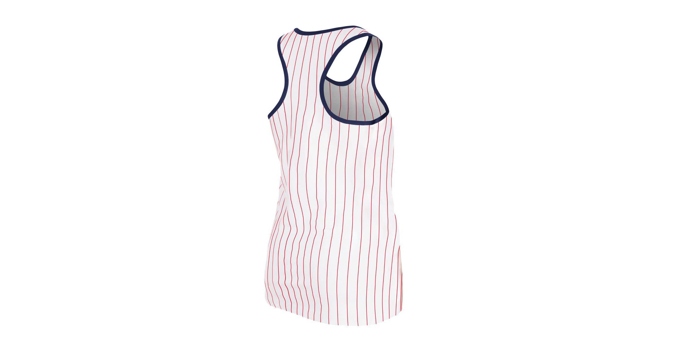 MLB St. Louis Cardinals Sequin Pinstripe Racerback Tank Top