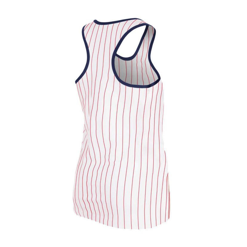 MLB St. Louis Cardinals Sequin Pinstripe Racerback Tank Top