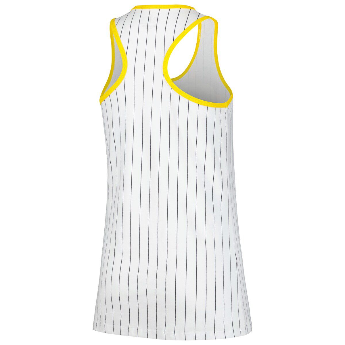 MLB Milwaukee Brewers Sequin Pinstripe Racerback Tank Top