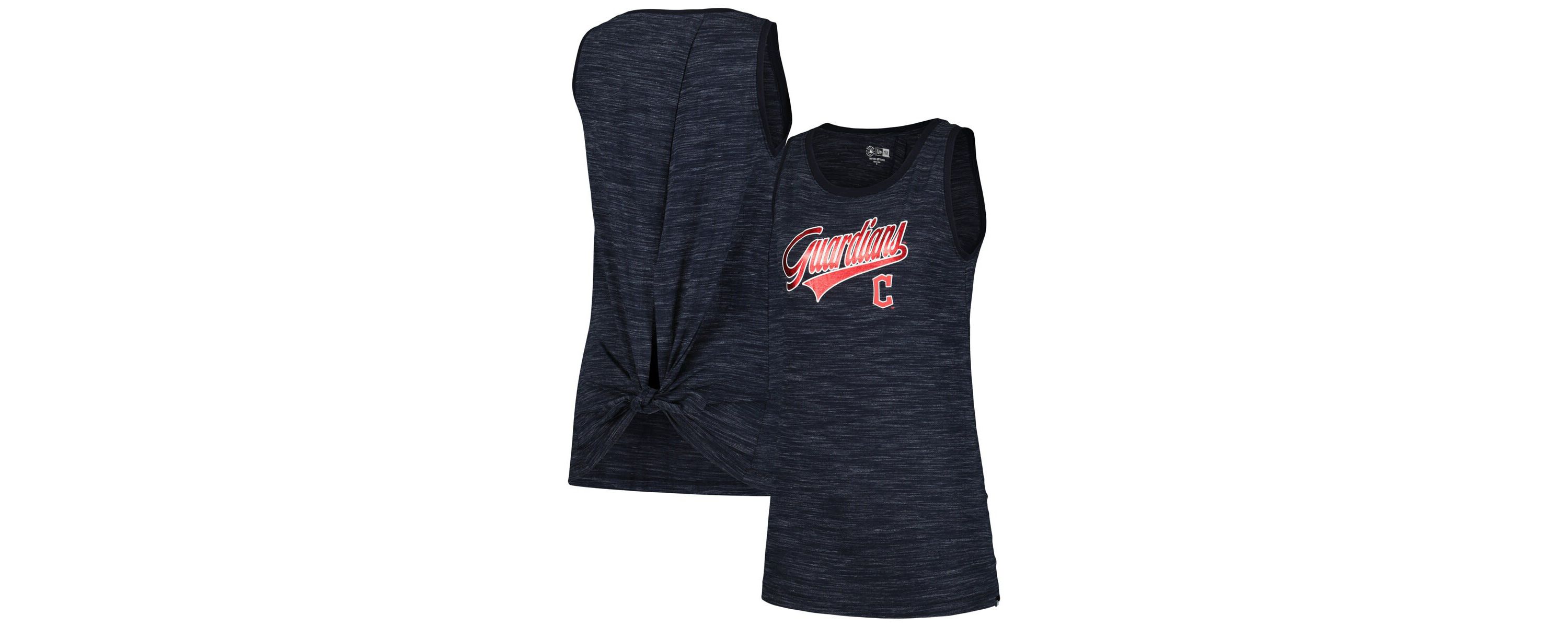 MLB Cleveland Guardians Space-Dye Active Tank Top