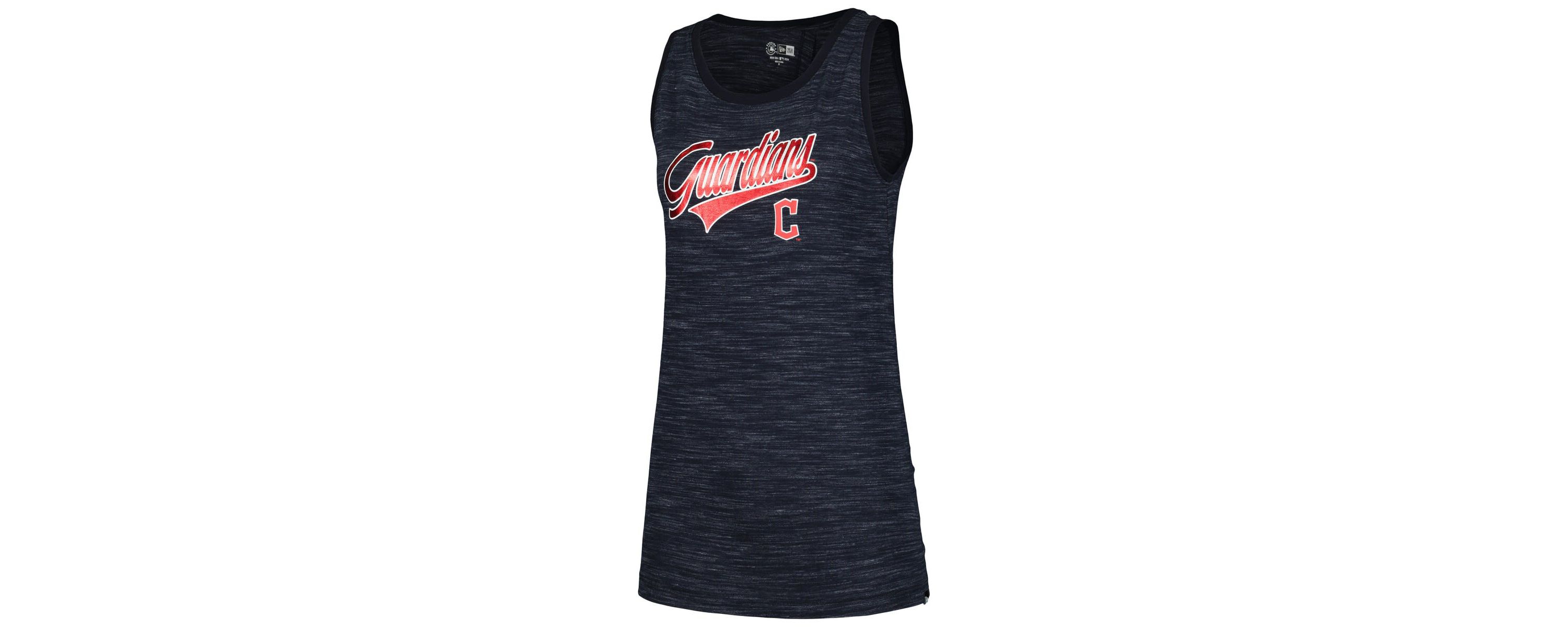 MLB Cleveland Guardians Space-Dye Active Tank Top