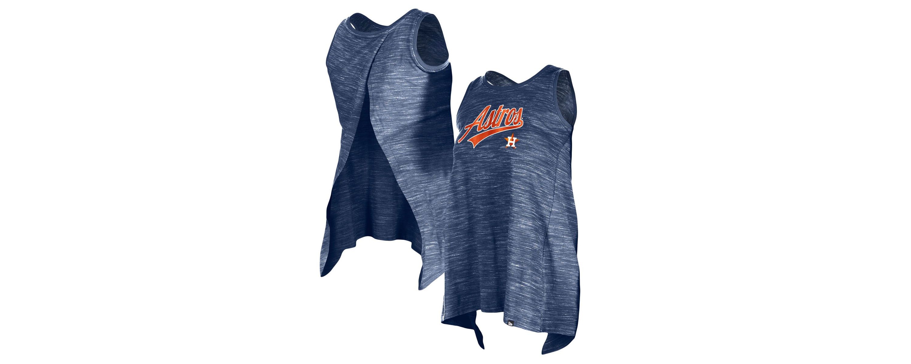 MLB Houston Astros Space-Dye Active Tank Top