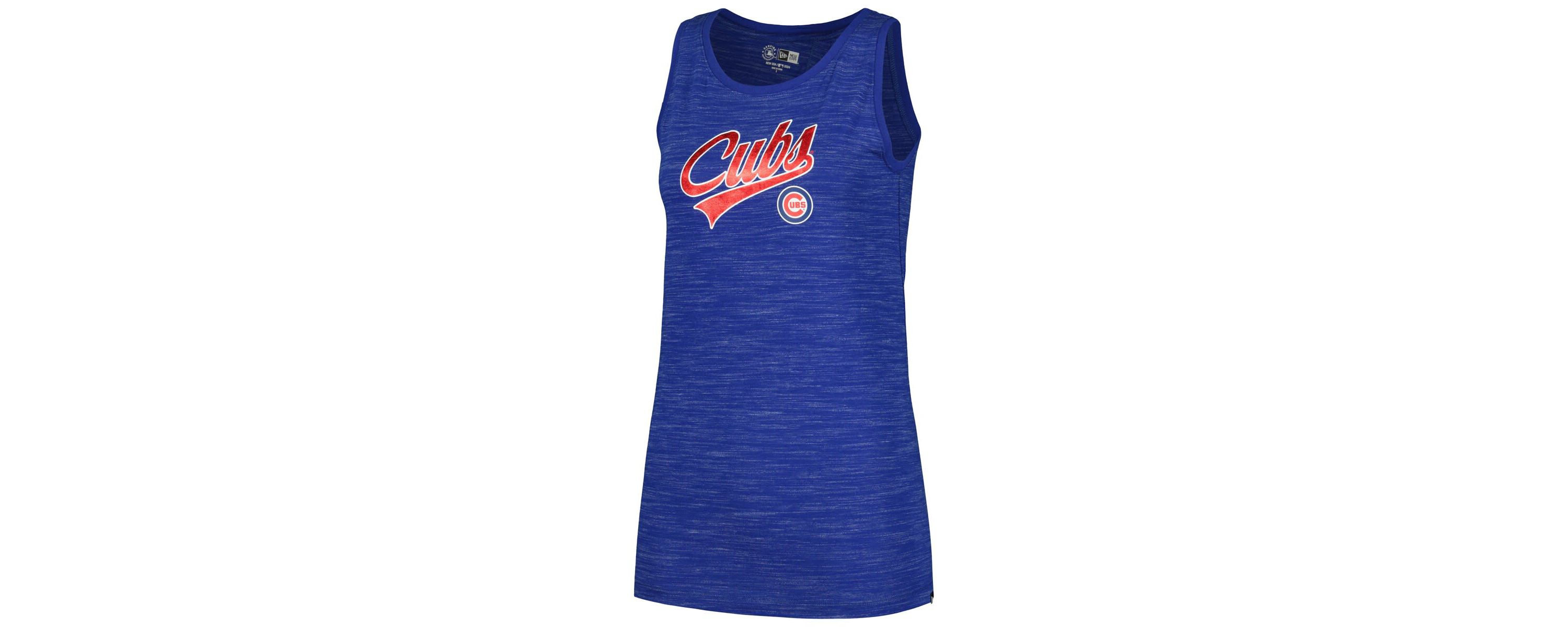 MLB Chicago Cubs Space-Dye Active Tank Top