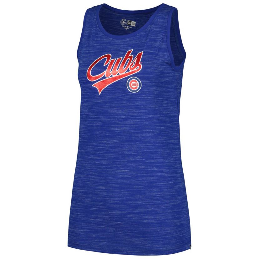 MLB Chicago Cubs Space-Dye Active Tank Top