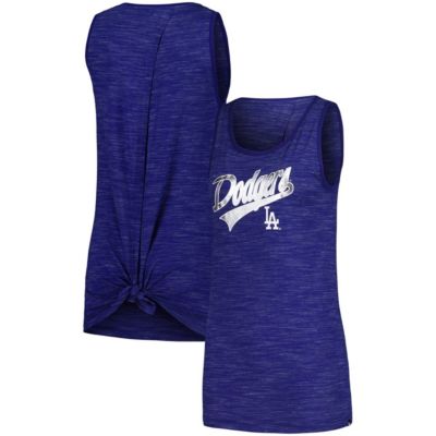 New Era MLB Los Angeles Dodgers Space-Dye Active Tank Top, Small