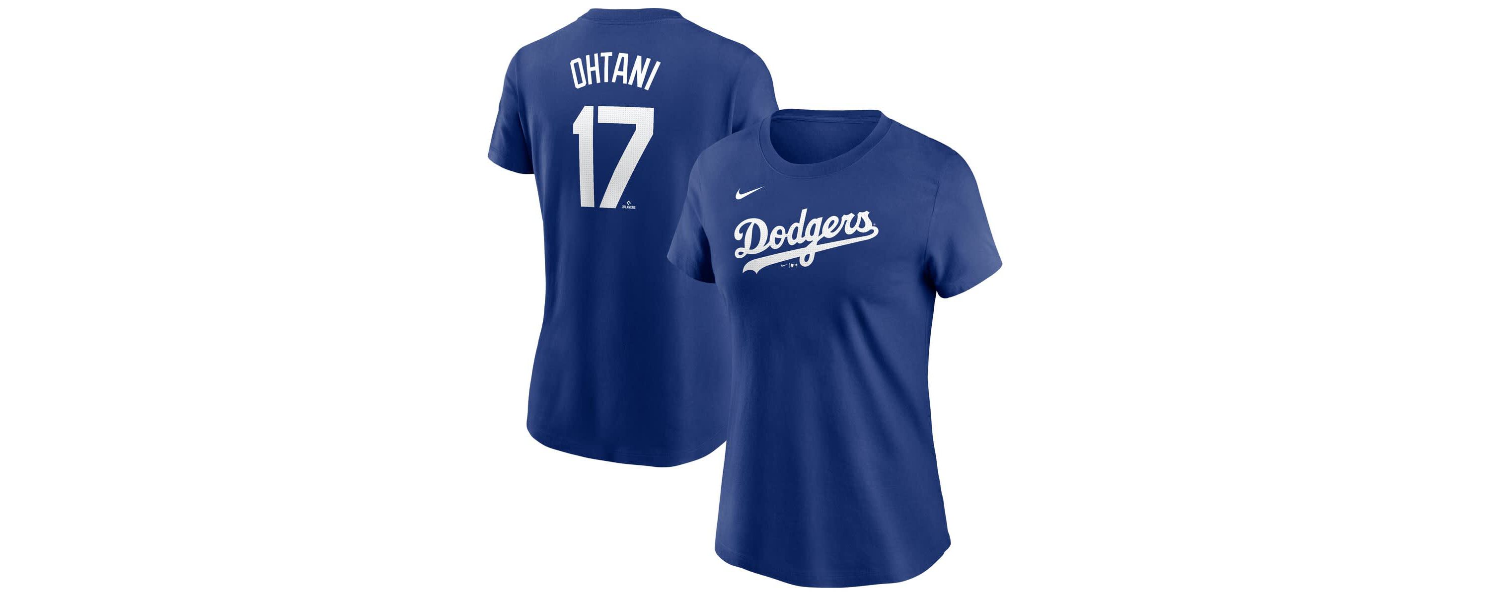 MLB Nike Shohei Ohtani Los Angeles Dodgers 2024 Fuse Name & Number T-Shirt