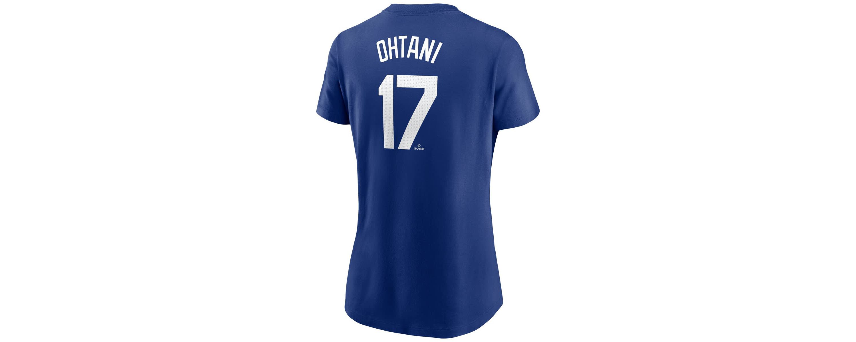 MLB Nike Shohei Ohtani Los Angeles Dodgers 2024 Fuse Name & Number T-Shirt