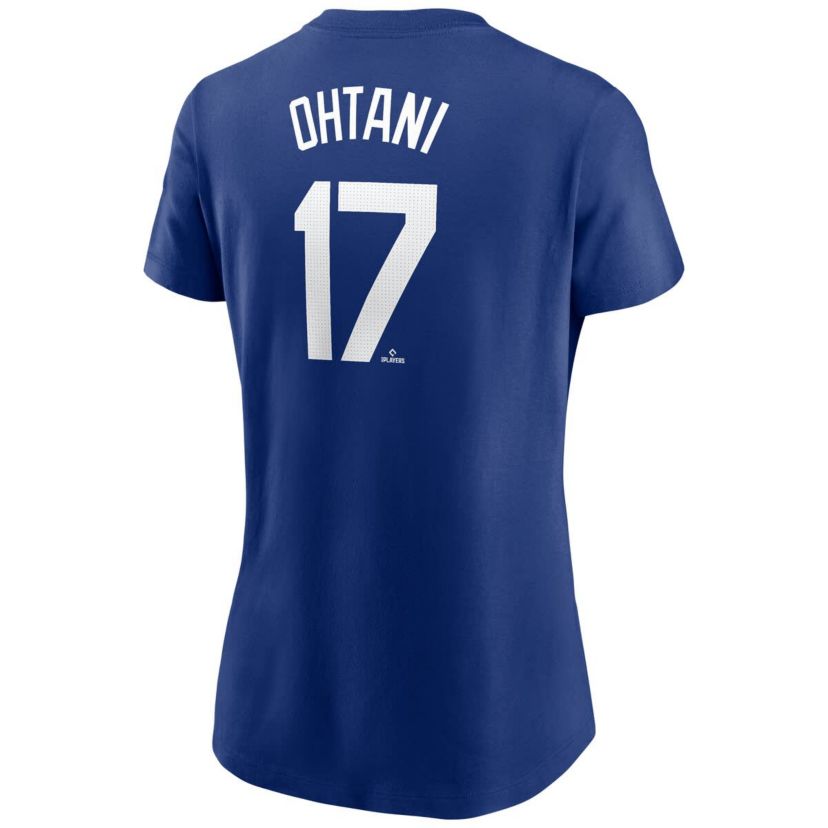 MLB Nike Shohei Ohtani Los Angeles Dodgers 2024 Fuse Name & Number T-Shirt
