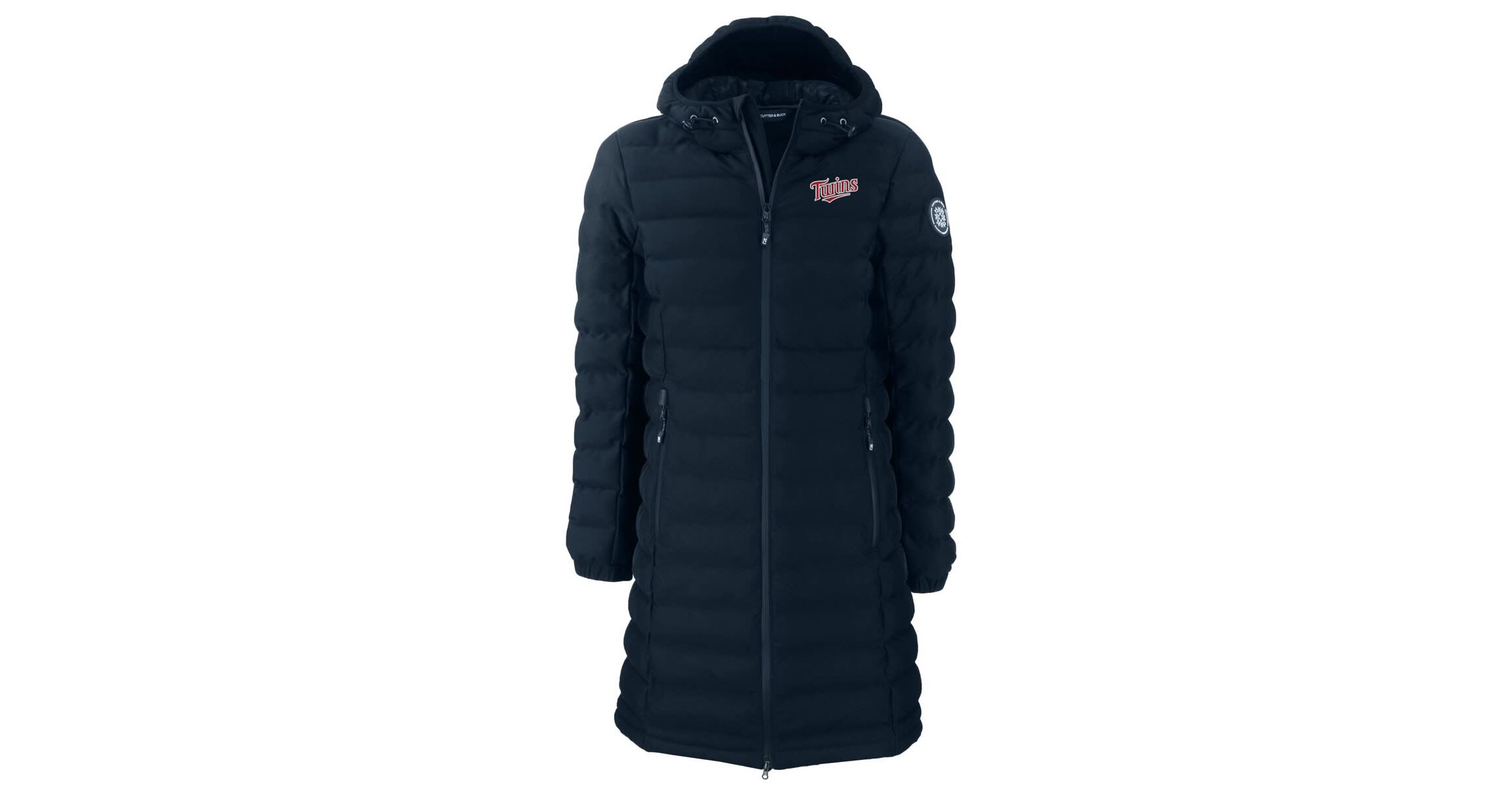 MLB Minnesota Twins Cooperstown Collection Mission Ridge Repreve Eco Insulated Long Full-Zip Puffer Jacket