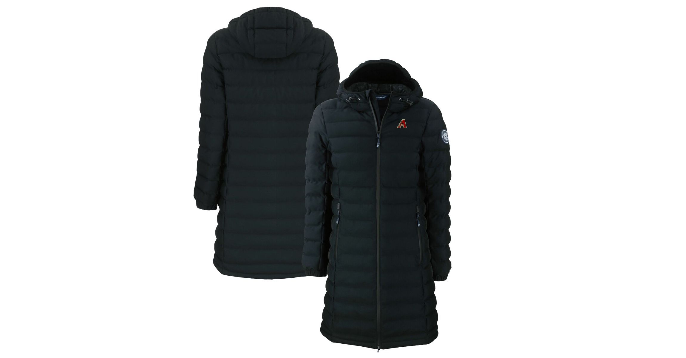 MLB Arizona Diamondbacks Mission Ridge Repreve Eco Insulated Full-Zip Long Puffer Jacket