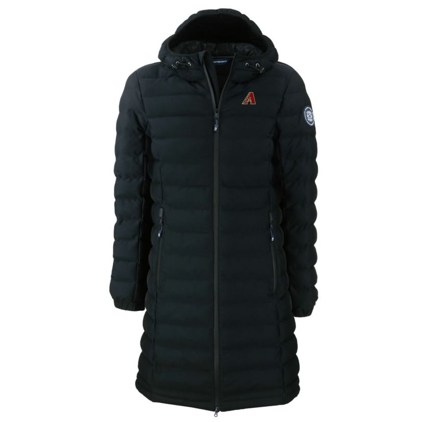 MLB Arizona Diamondbacks Mission Ridge Repreve Eco Insulated Full-Zip Long Puffer Jacket