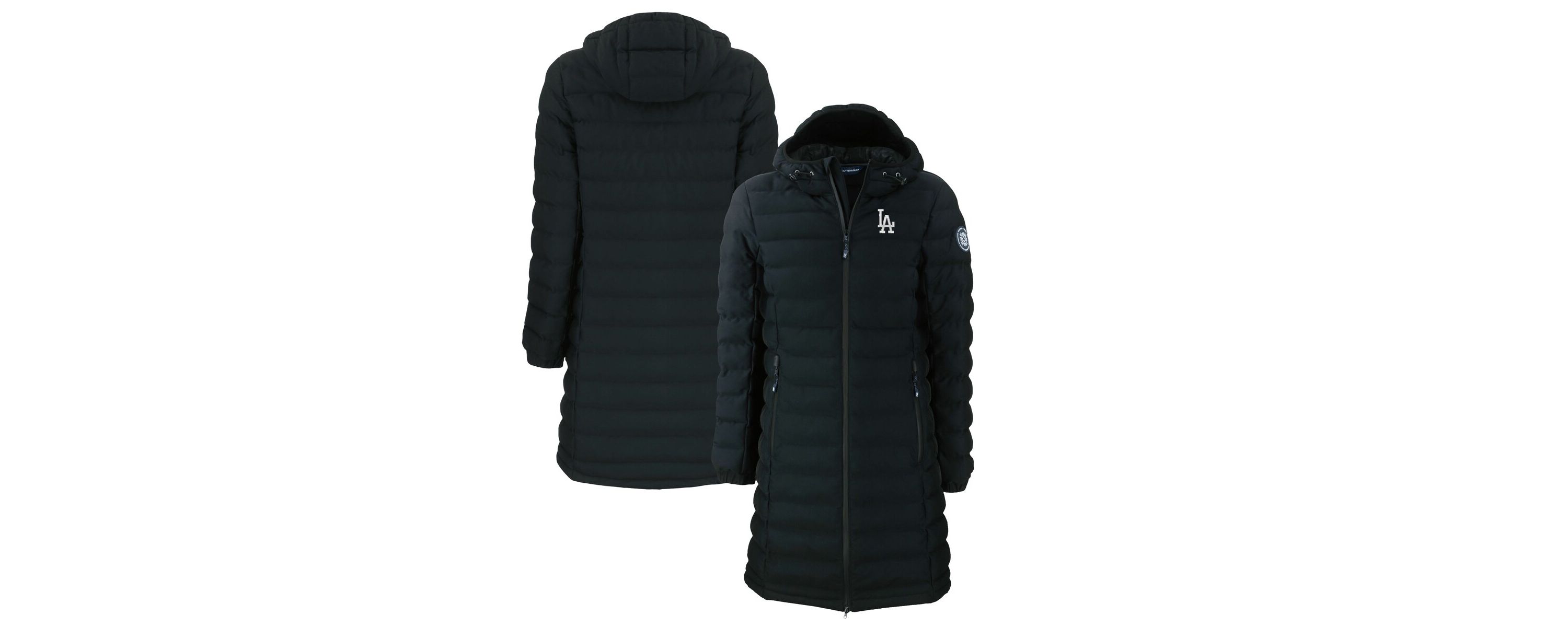 MLB Los Angeles Dodgers Mission Ridge Repreve Eco Insulated Full-Zip Long Puffer Jacket