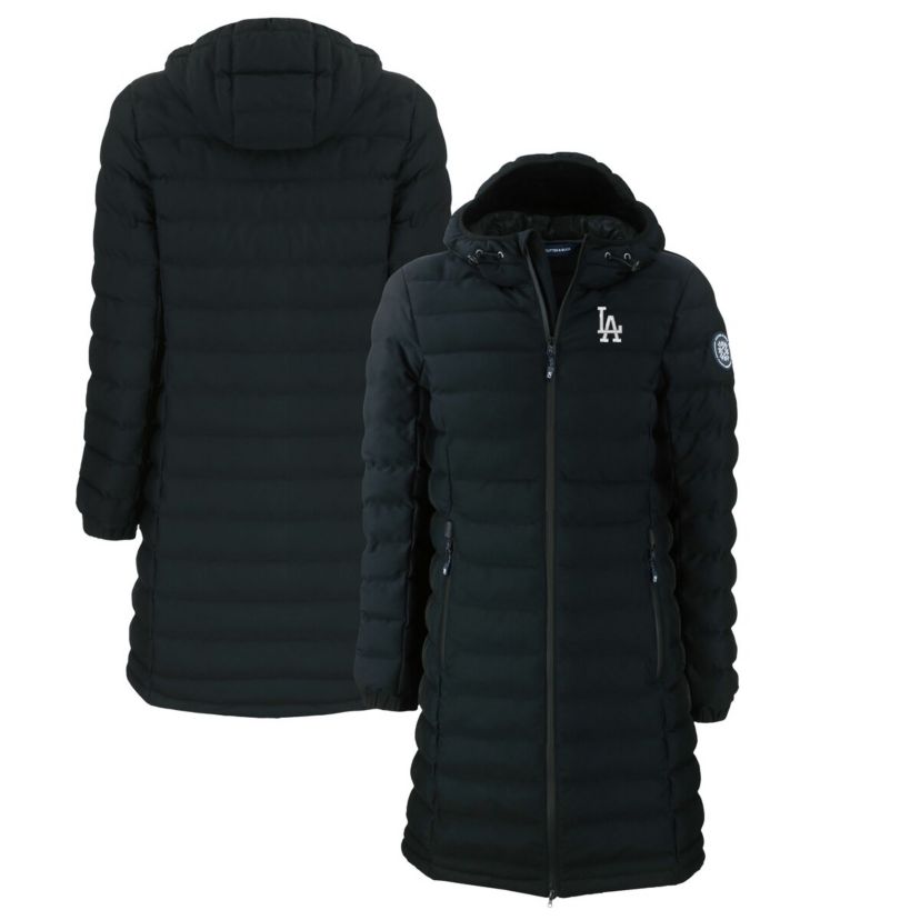 MLB Los Angeles Dodgers Mission Ridge Repreve Eco Insulated Full-Zip Long Puffer Jacket