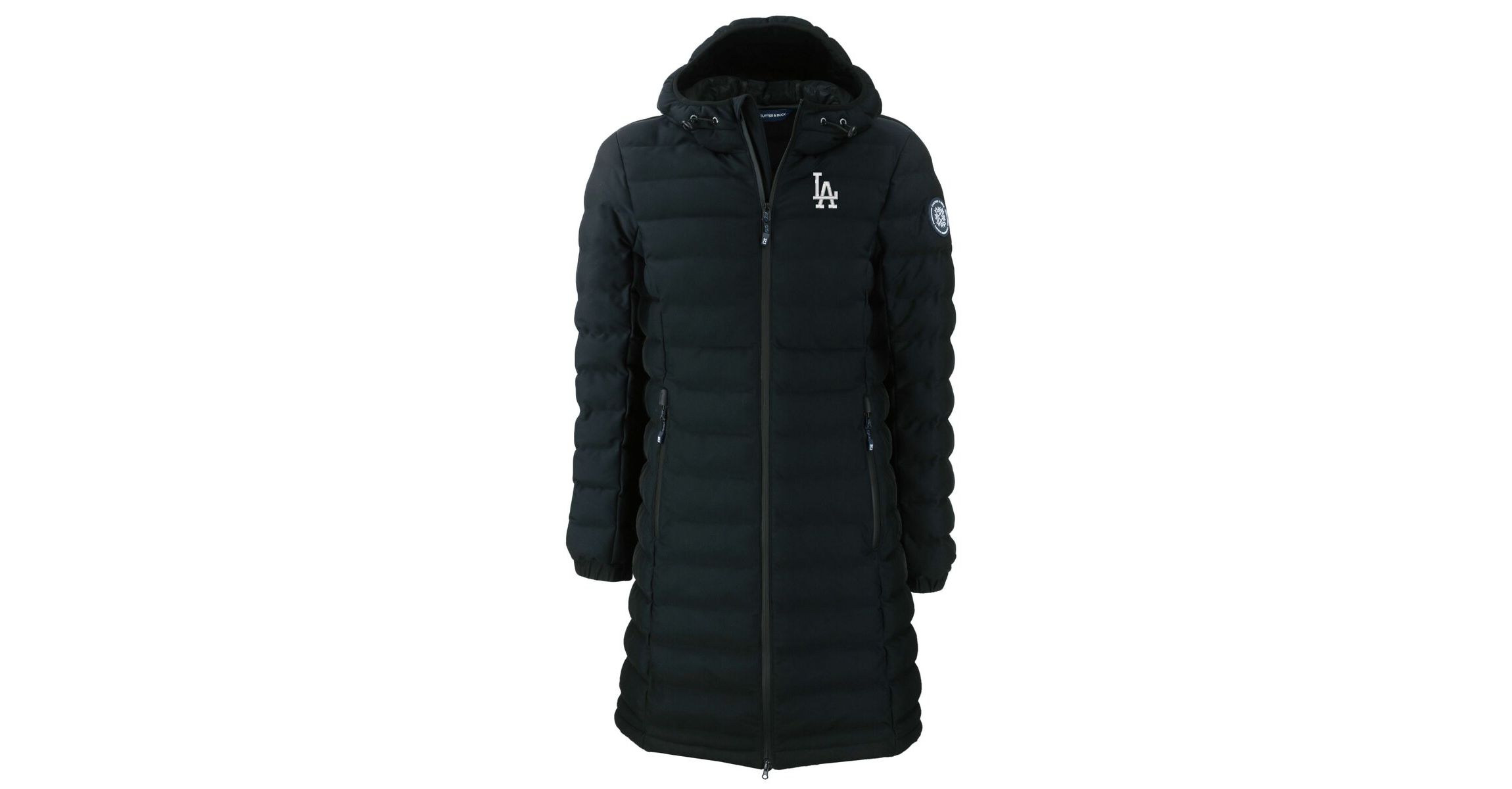 MLB Los Angeles Dodgers Mission Ridge Repreve Eco Insulated Full-Zip Long Puffer Jacket