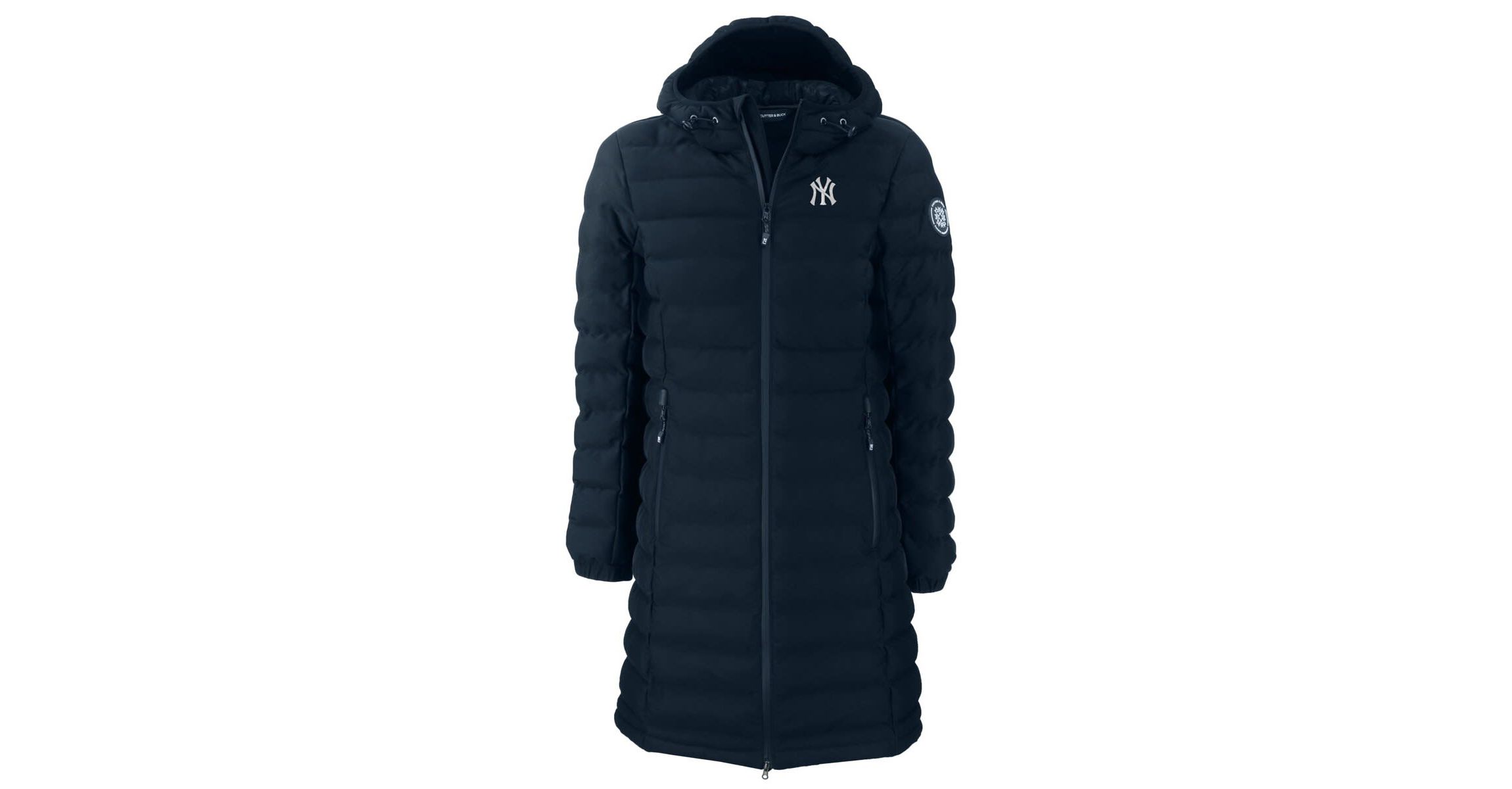 MLB New York Yankees Mission Ridge Repreve Eco Insulated Full-Zip Long Puffer Jacket
