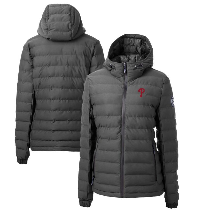 MLB Philadelphia Phillies Mission Ridge Repreve Eco Insulated Full-Zip Puffer Jacket