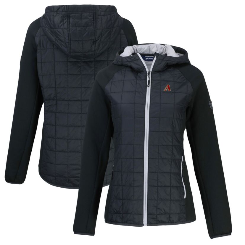 MLB Arizona Diamondbacks Rainier Primaloft Eco Full-Zip Hybrid Jacket