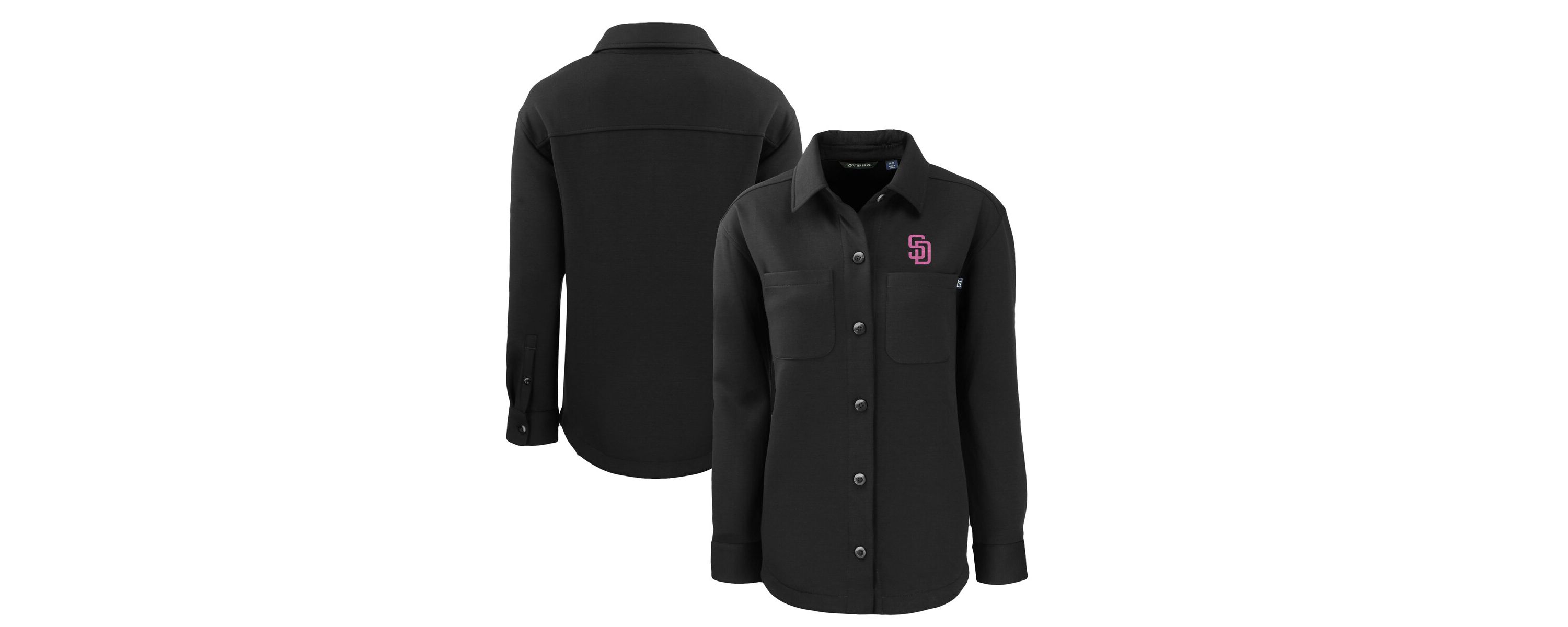 MLB San Diego Padres City Connect Roam Eco Knit Full-Snap Shacket