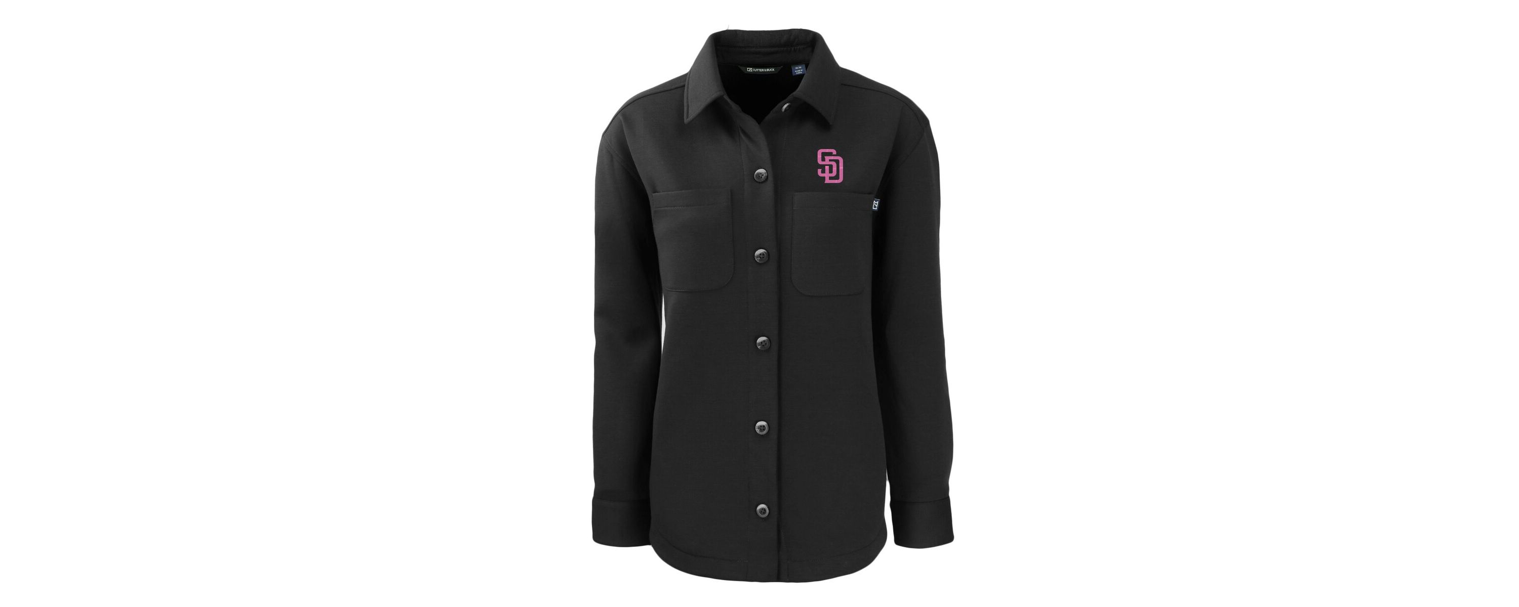 MLB San Diego Padres City Connect Roam Eco Knit Full-Snap Shacket