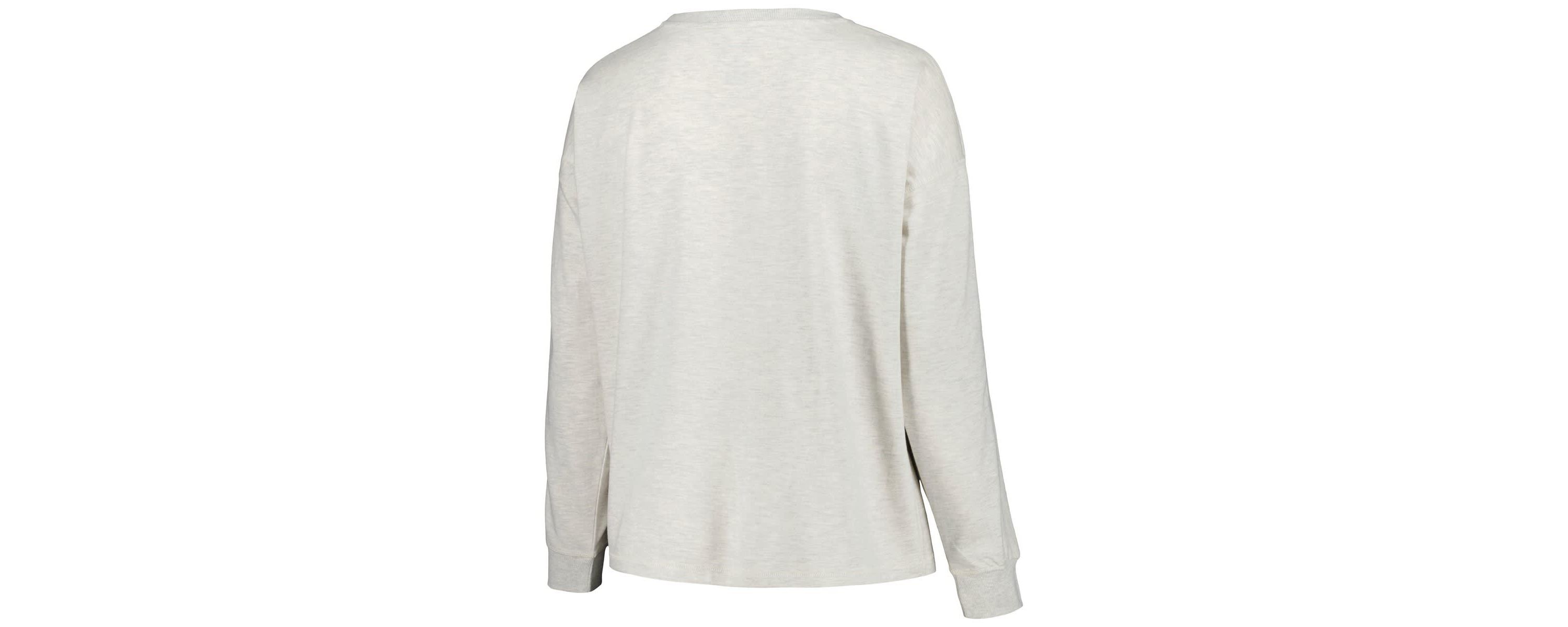 NCAA Georgia Bulldogs Plus Size Distressed Arch Over Logo Neutral Boxy Pullover Sweatshirt