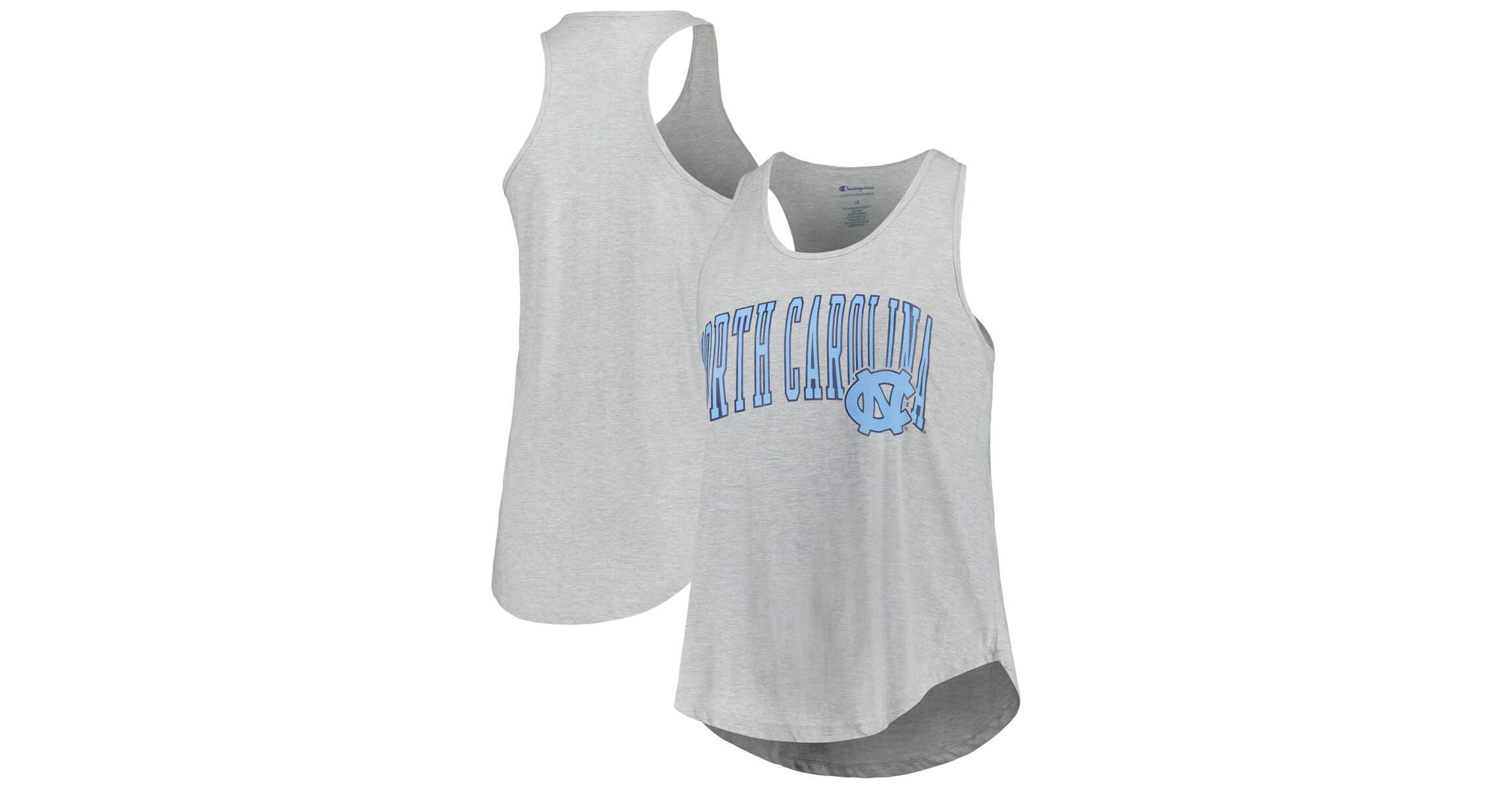 NCAA North Carolina Tar Heels Arch Logo Racerback Scoop Neck Tank Top