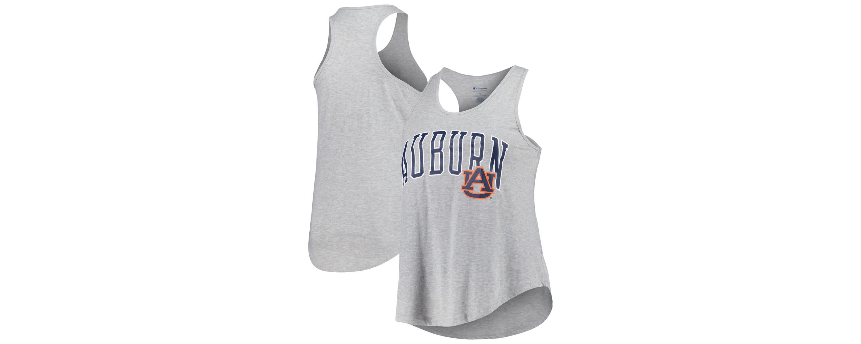 NCAA Auburn Tigers Arch Logo Racerback Scoop Neck Tank Top