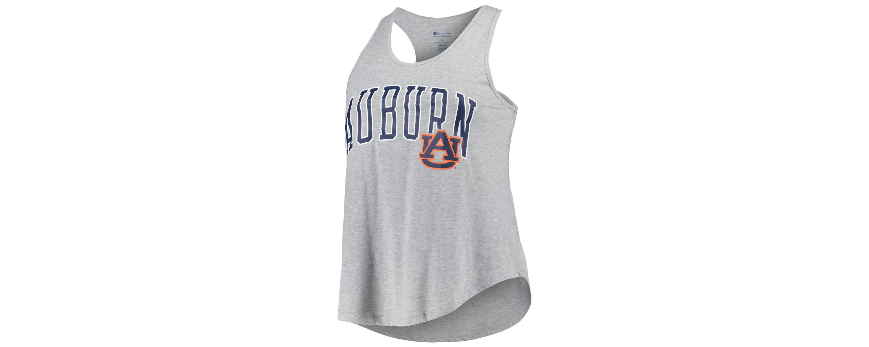 NCAA Auburn Tigers Arch Logo Racerback Scoop Neck Tank Top