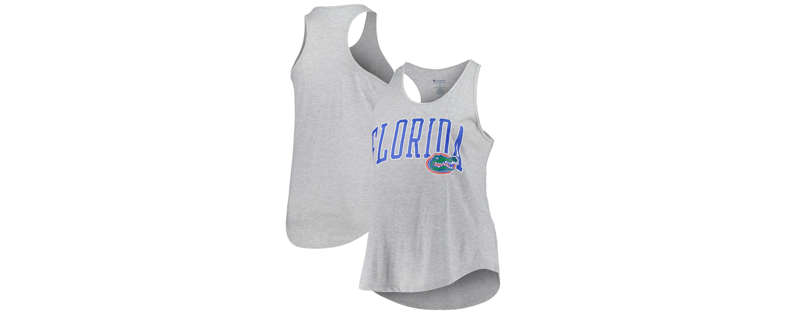 NCAA Florida Gators Arch Logo Racerback Scoop Neck Tank Top