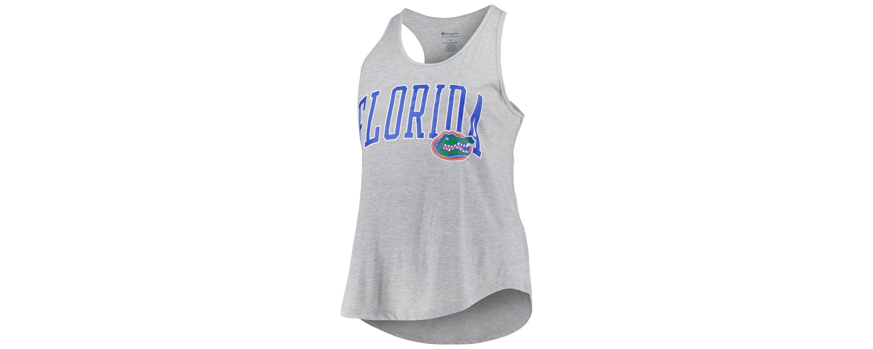 NCAA Florida Gators Arch Logo Racerback Scoop Neck Tank Top