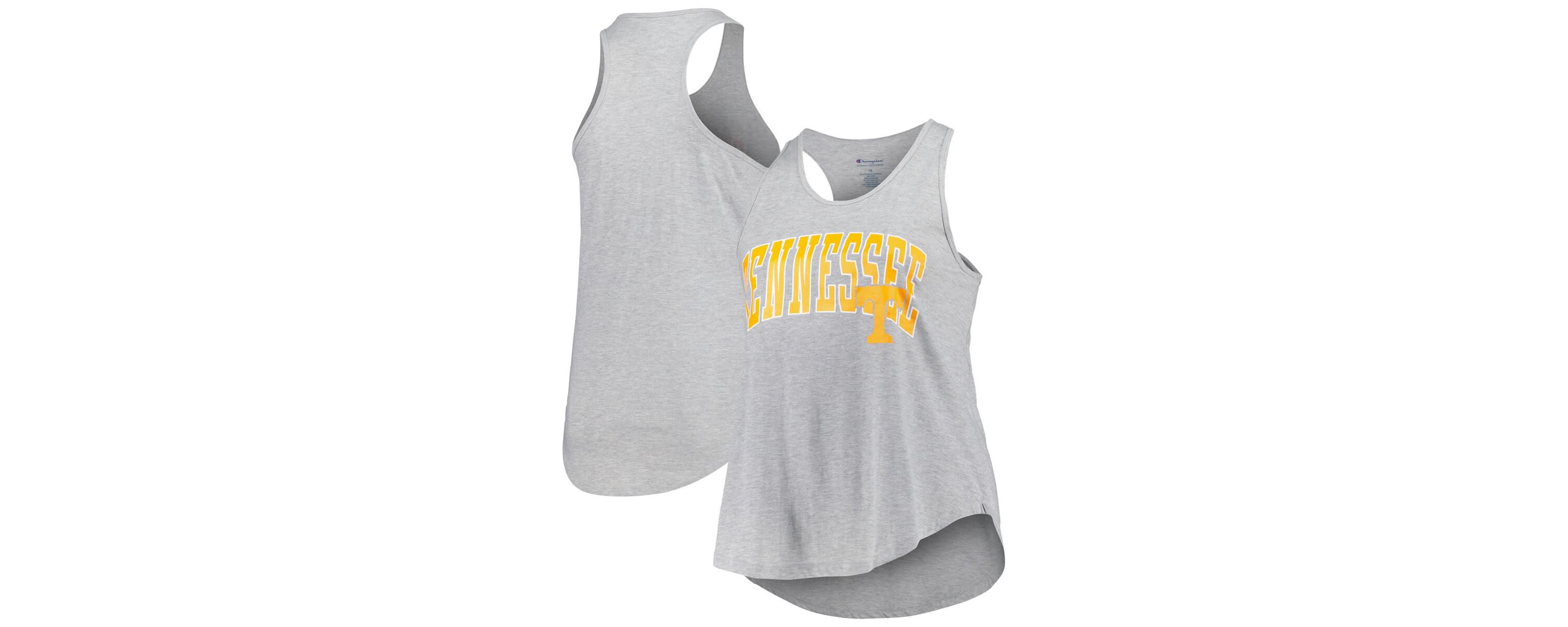 NCAA Tennessee Volunteers Arch Logo Racerback Scoop Neck Tank Top