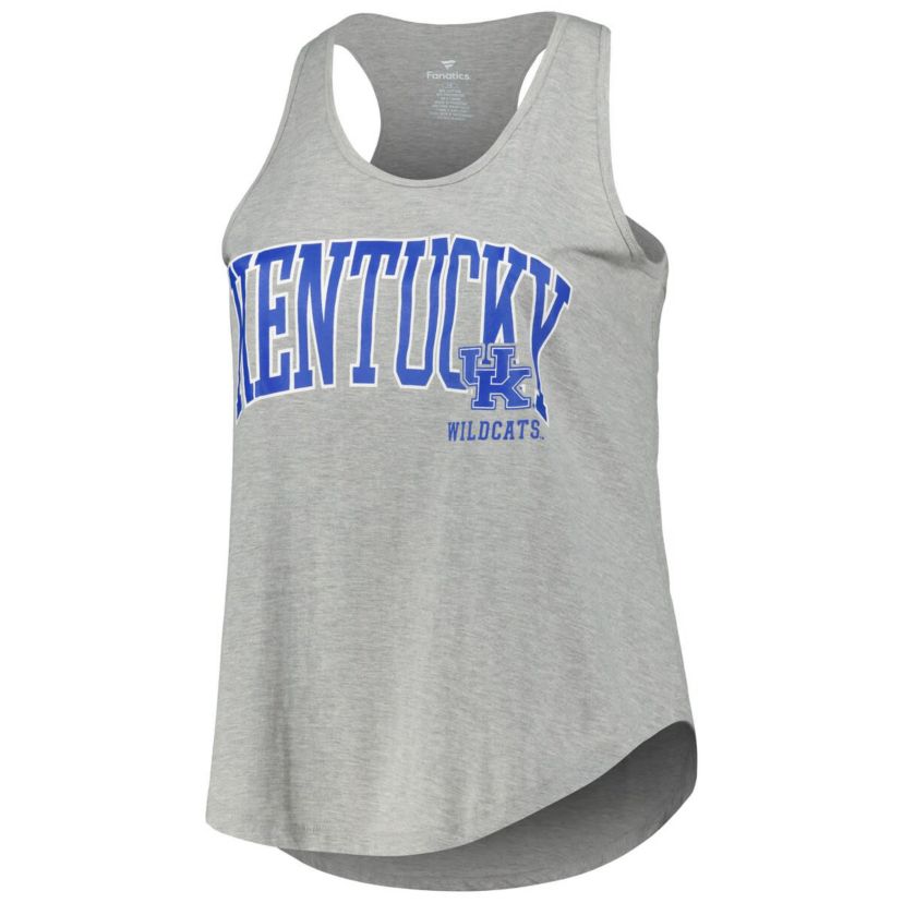 NCAA Kentucky Wildcats Arch Logo Racerback Scoop Neck Tank Top