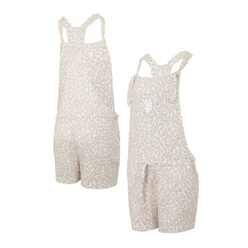 MLB San Francisco Giants Montana Hacci Knit Romper Overalls