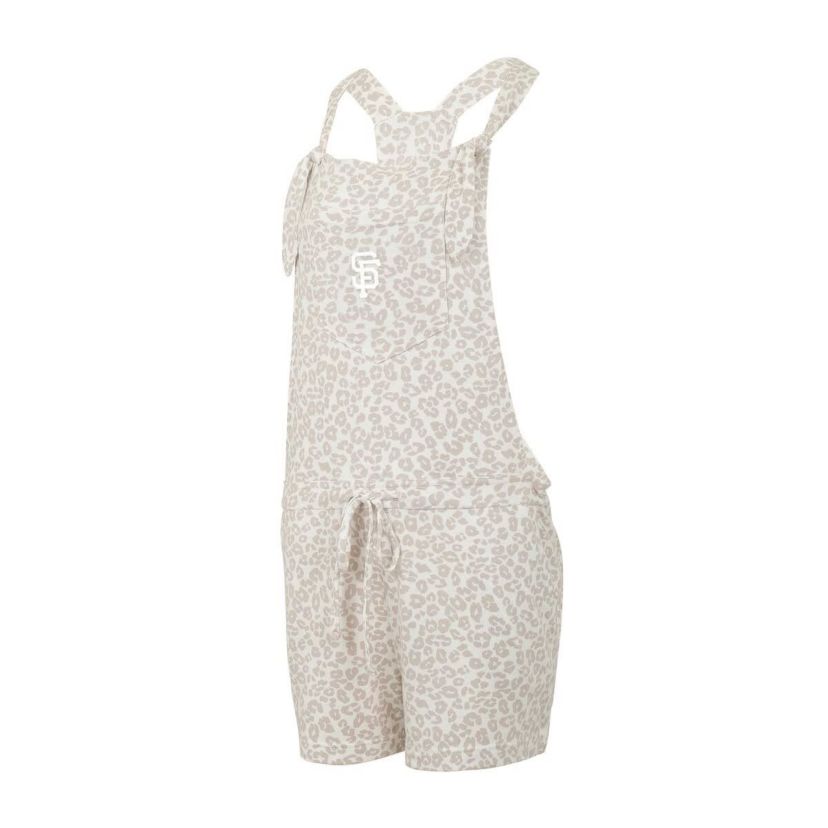 MLB San Francisco Giants Montana Hacci Knit Romper Overalls