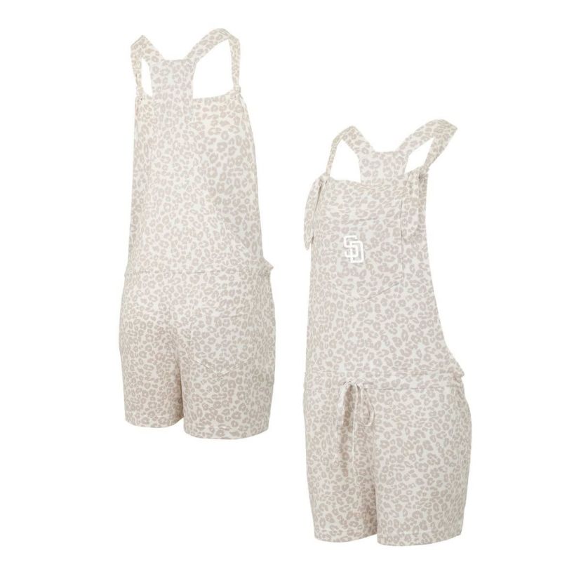 MLB San Diego Padres Montana Hacci Knit Romper Overalls