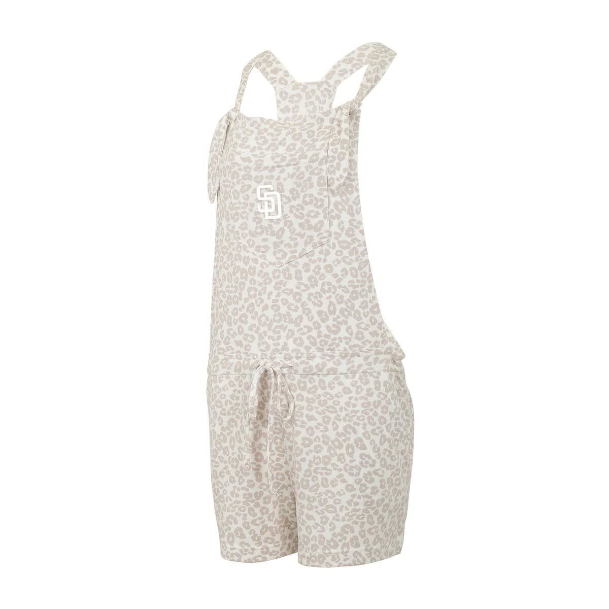 MLB San Diego Padres Montana Hacci Knit Romper Overalls