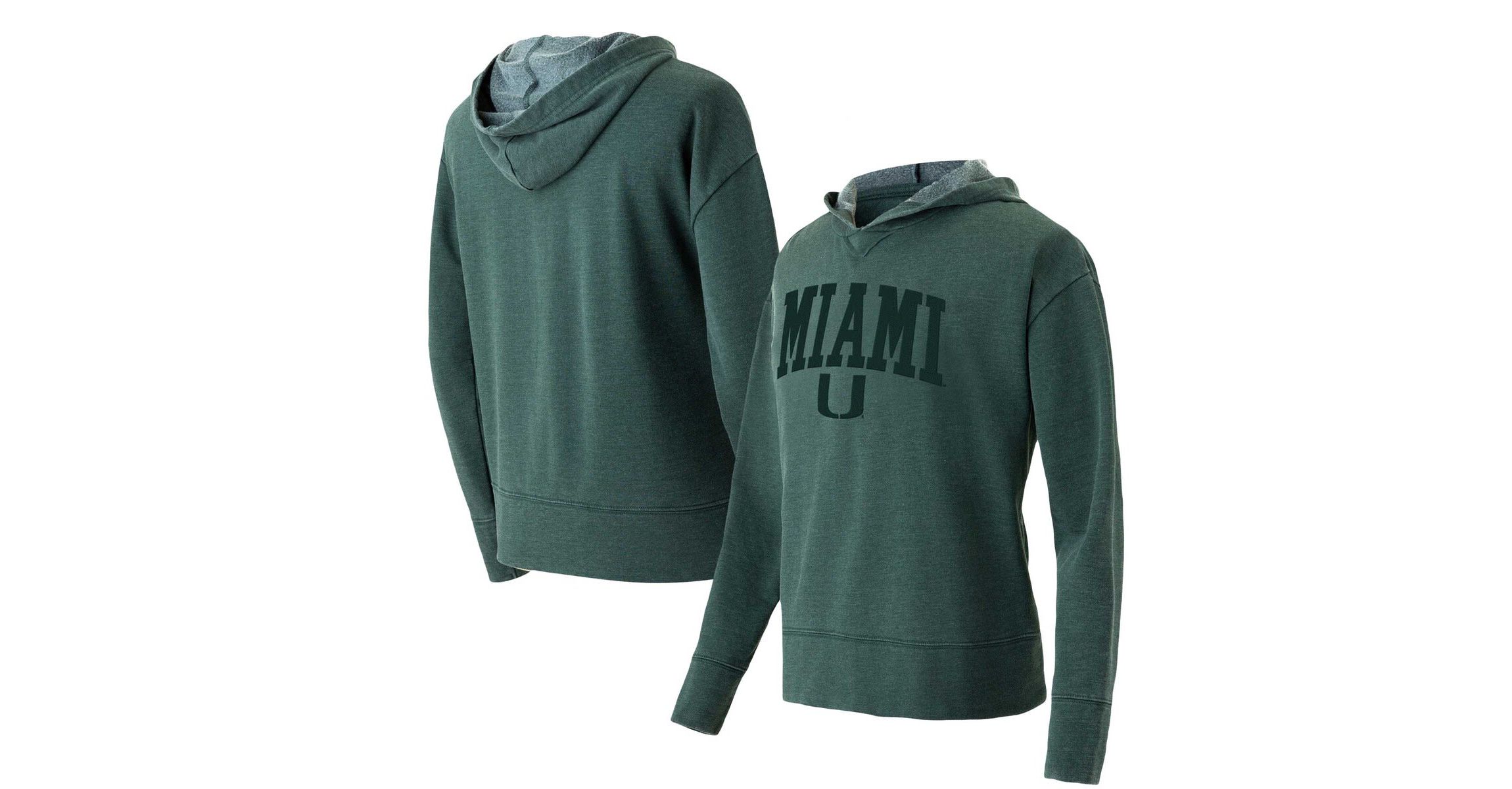 Miami (FL) Hurricanes NCAA Miami Hurricanes Volley Long Sleeve Hoodie Top