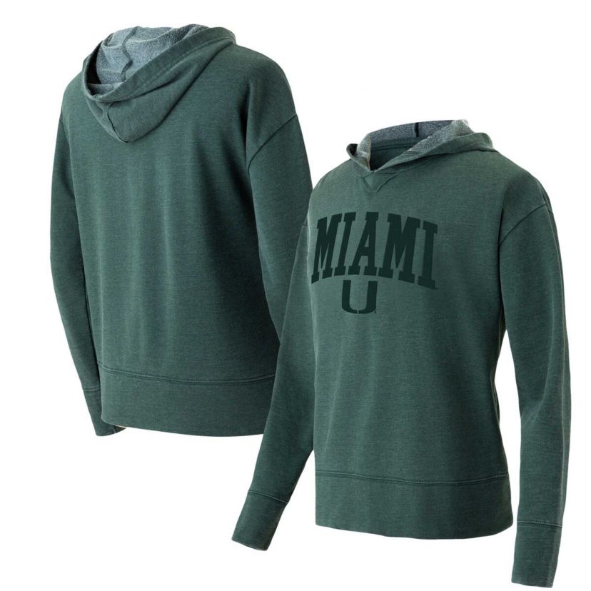 Miami (FL) Hurricanes NCAA Miami Hurricanes Volley Long Sleeve Hoodie Top