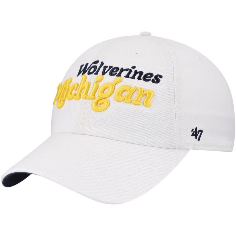 NCAA Michigan Wolverines Pensacola Clean Up Adjustable Hat